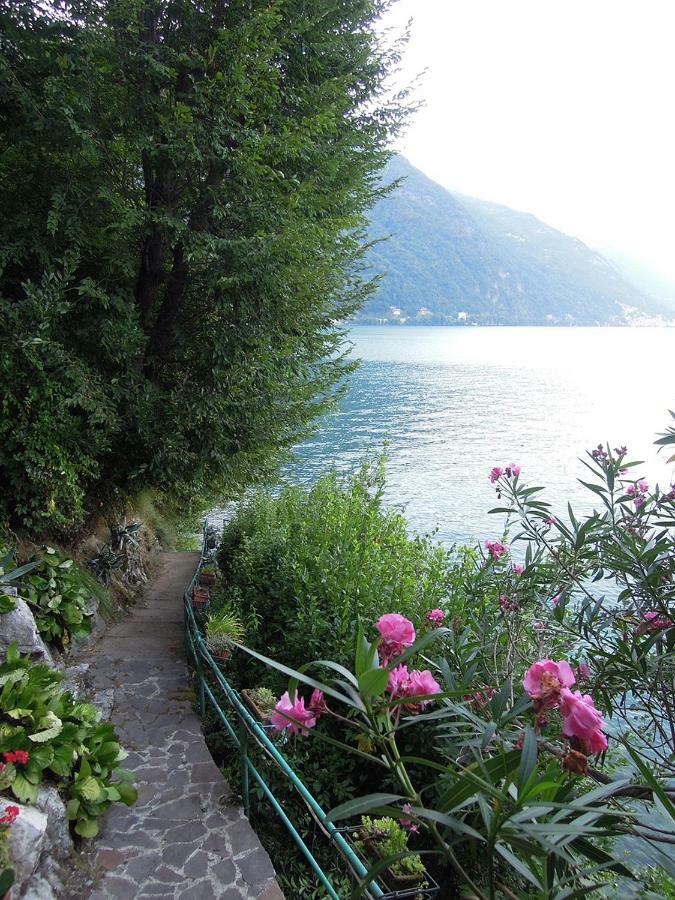 Charming House With Private Dock On Lake Como Argegno Luaran gambar