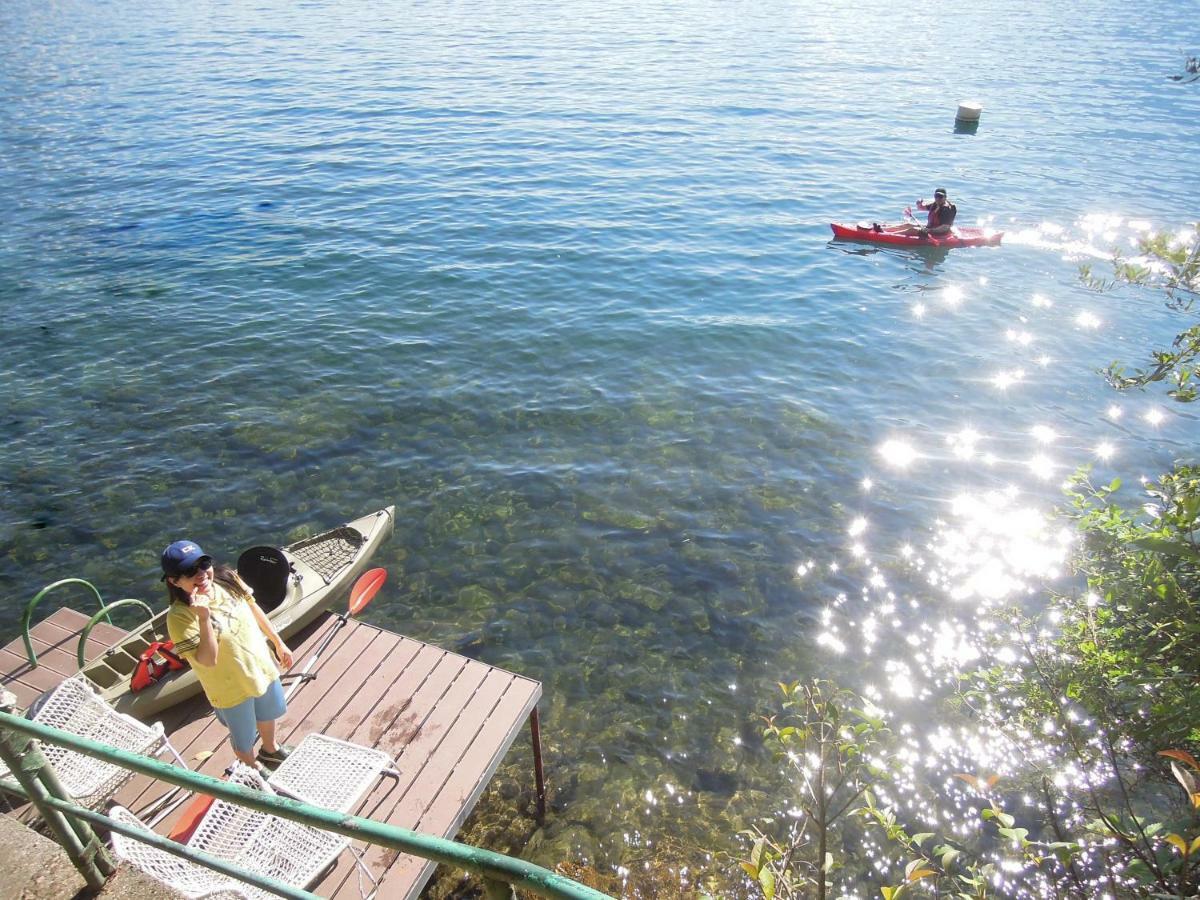 Charming House With Private Dock On Lake Como Argegno Luaran gambar